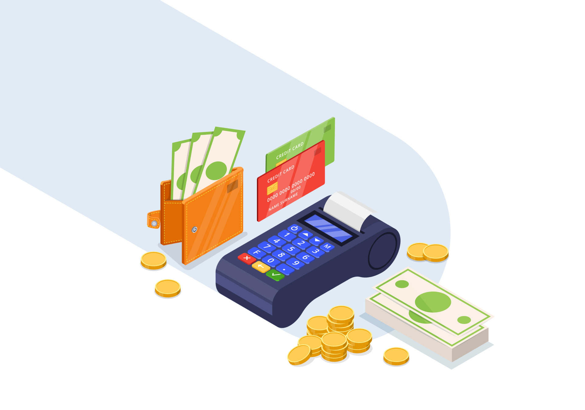 Cash Or Credit Card